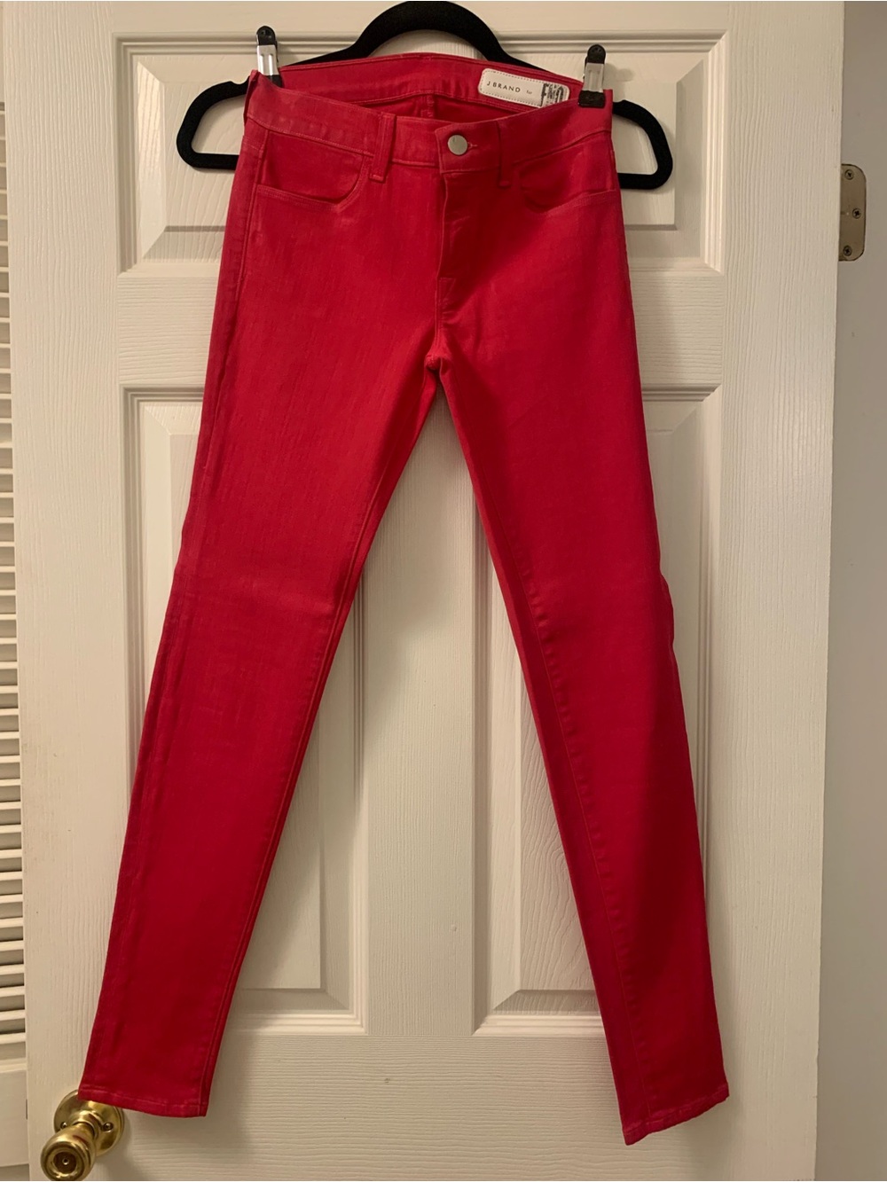 J Brand Limited Edition FNO Hot Pink Skinny Jeans